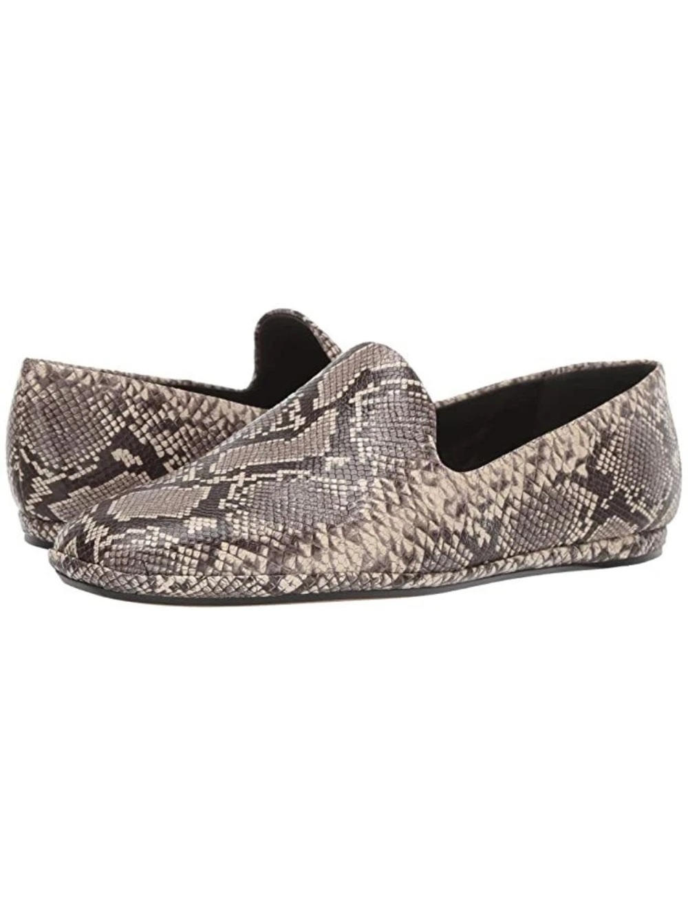 Vince. Paz snakeskin loafers